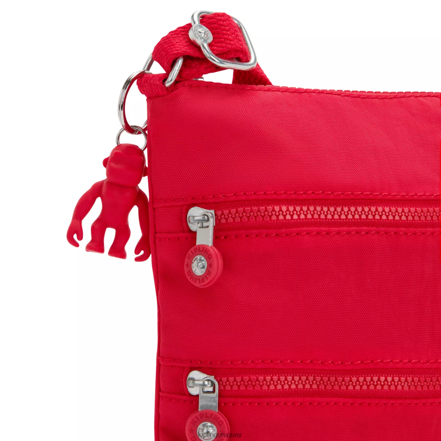 Kipling bolso bandolera mini keiko H44NB92 colorete rojo mujer minibolsos