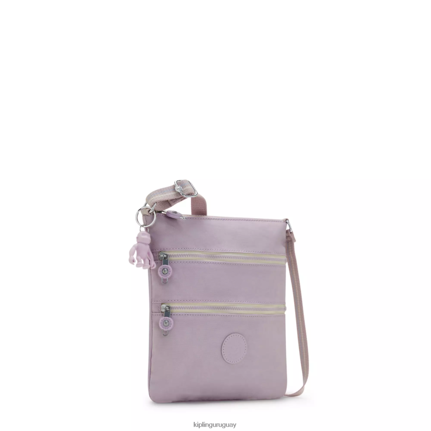 Kipling bolso bandolera mini keiko H44NB93 lila suave mujer minibolsos