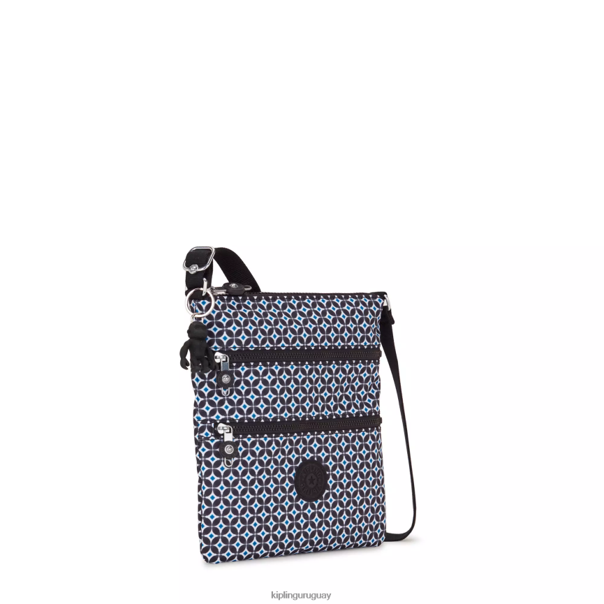 Kipling bolso bandolera mini keiko estampado H44NB8 azulejo negruzco mujer minibolsos