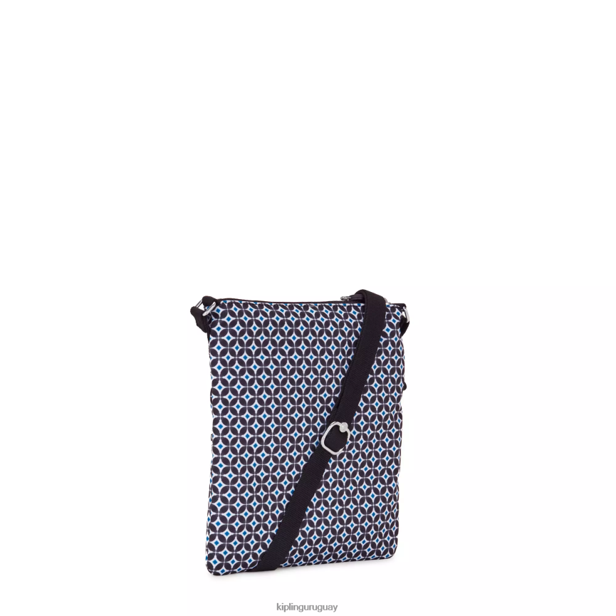 Kipling bolso bandolera mini keiko estampado H44NB8 azulejo negruzco mujer minibolsos