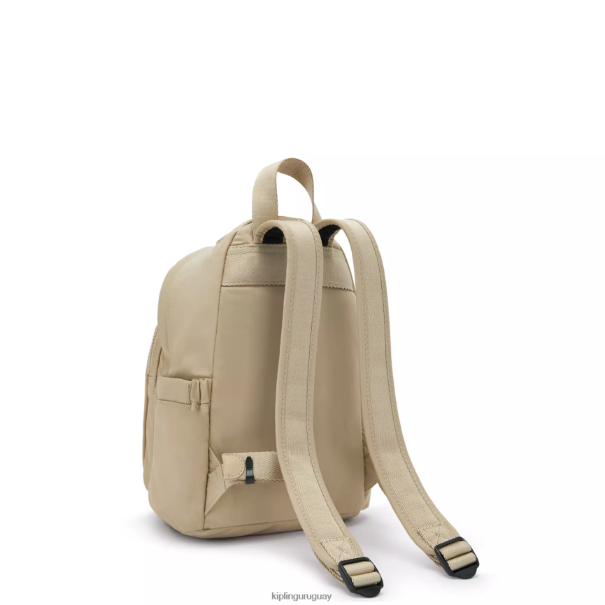 Kipling mini mochila delia H44NB368 beige natural mujer minibolsos