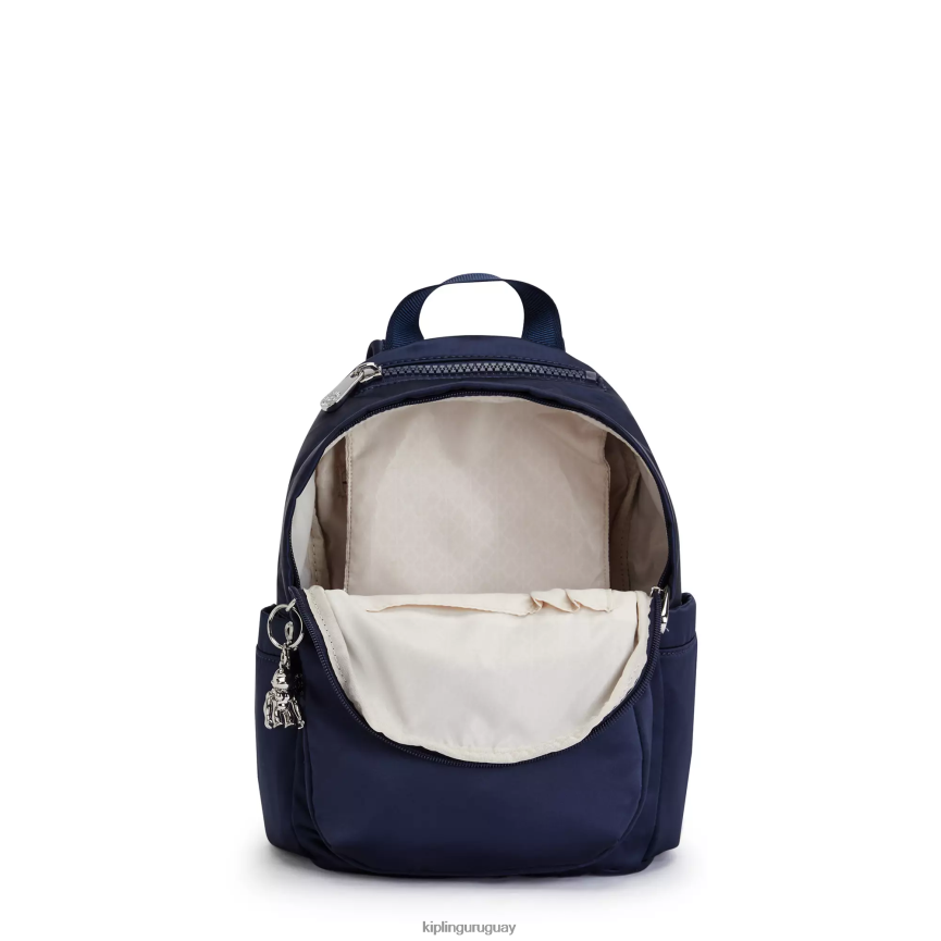 Kipling mini mochila delia H44NB382 azul cósmico mujer minibolsos