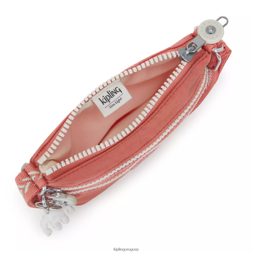 Kipling minibolso alvar extrapequeño H44NB112 rosa de la vendimia mujer minibolsos