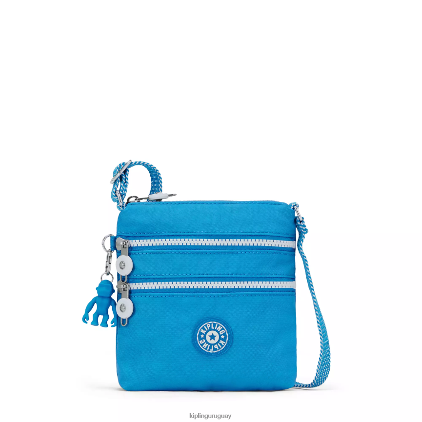 Kipling minibolso alvar extrapequeño H44NB115 azul ansioso mujer minibolsos