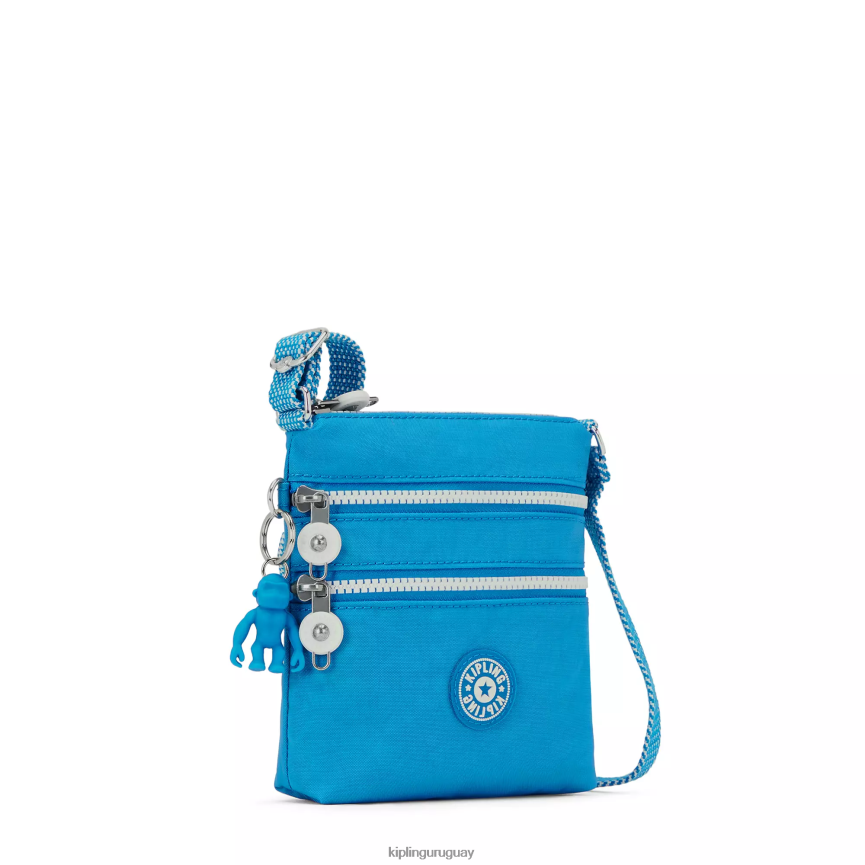 Kipling minibolso alvar extrapequeño H44NB115 azul ansioso mujer minibolsos