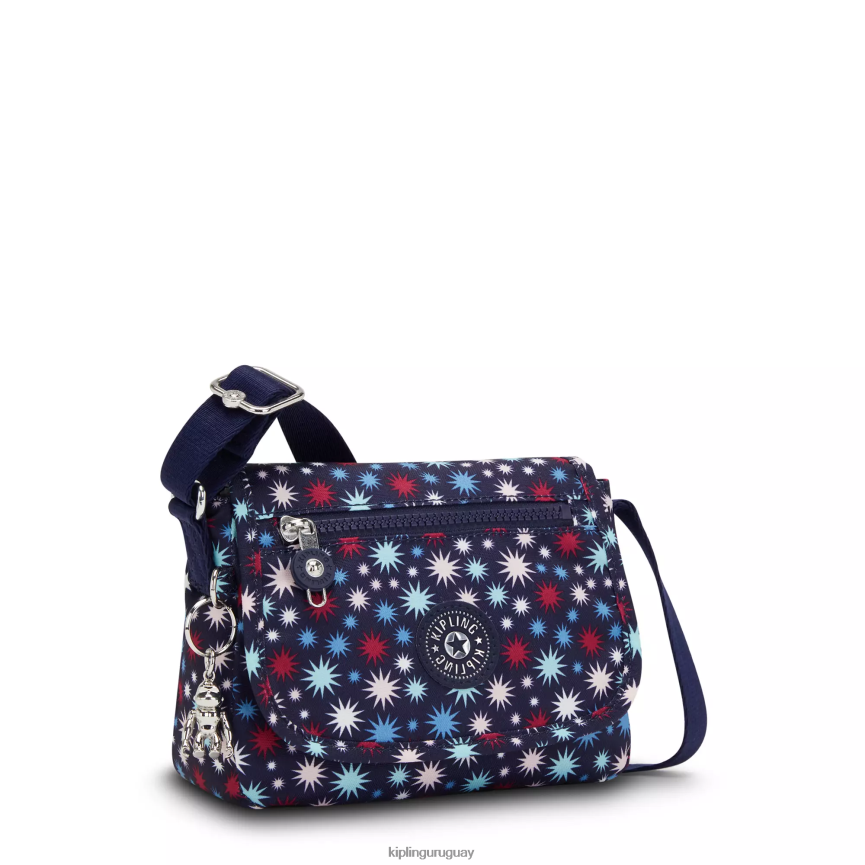 Kipling minibolso bandolera sabian estampado H44NB11 estrellas funky mujer minibolsos