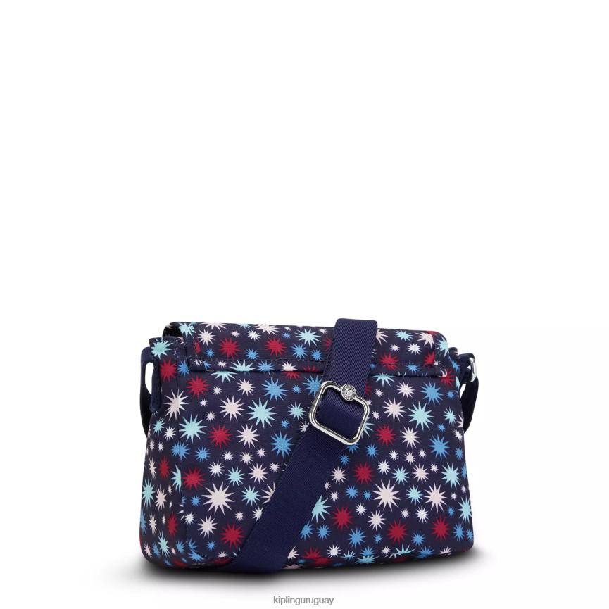 Kipling minibolso bandolera sabian estampado H44NB11 estrellas funky mujer minibolsos