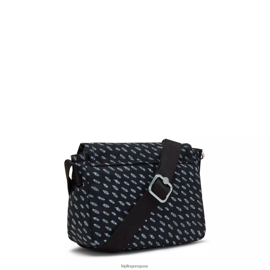 Kipling minibolso bandolera sabian estampado H44NB12 puntos finales mujer minibolsos