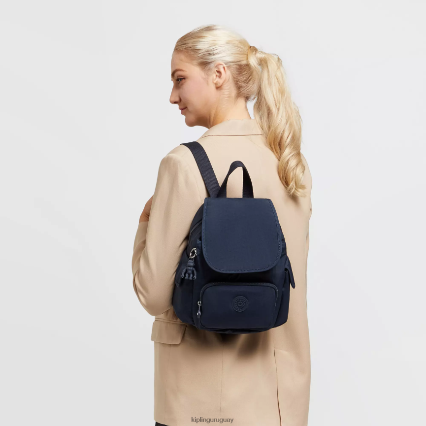 Kipling minimochila city pack H44NB413 azul azul mujer minibolsos