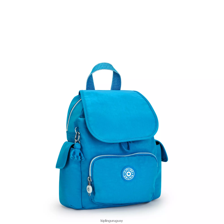 Kipling minimochila city pack H44NB414 azul ansioso mujer minibolsos