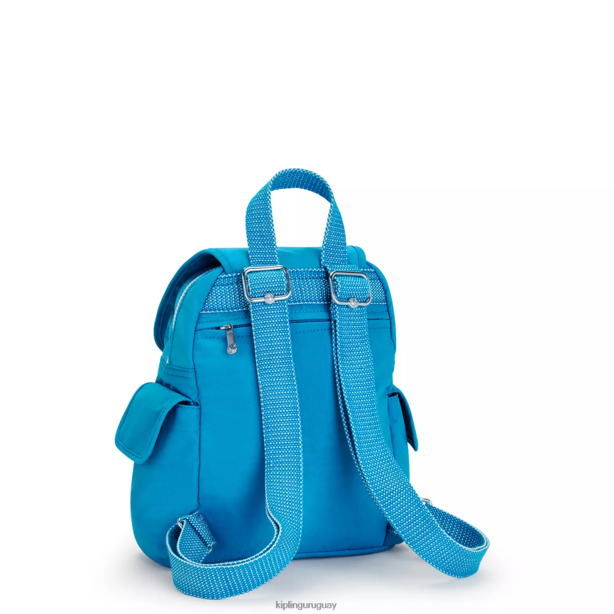 Kipling minimochila city pack H44NB414 azul ansioso mujer minibolsos