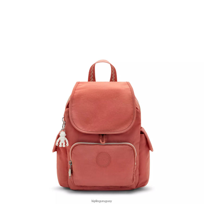 Kipling minimochila city pack H44NB416 rosa de la vendimia mujer minibolsos