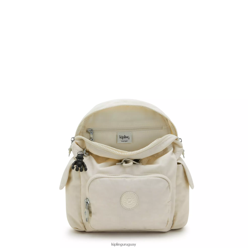 Kipling minimochila city pack H44NB417 arena clara mujer minibolsos