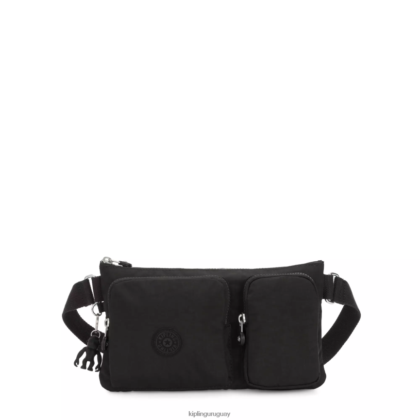 Kipling paquete de cintura presto up H44NB326 negro negro mujer paquete de cintura