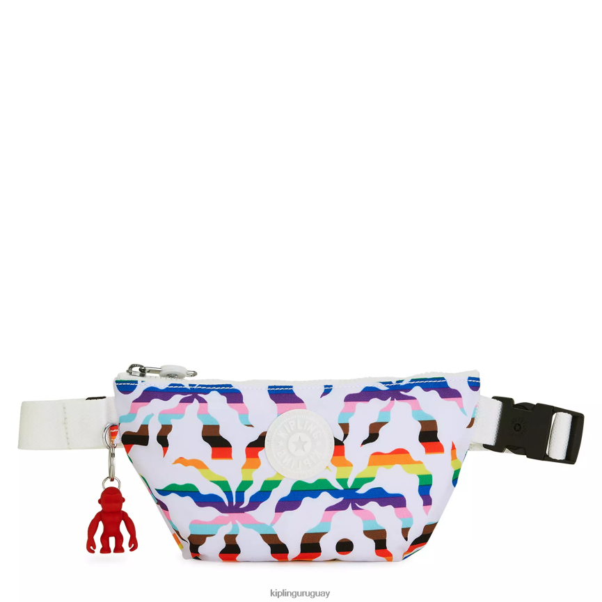 Kipling riñonera gizi estampada H44NB37 palma arcoiris mujer paquete de cintura