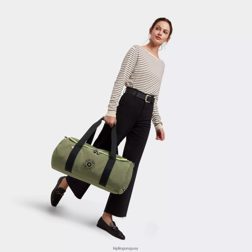 Kipling bolsa de viaje pequeña argus H44NB328 musgo fuerte mujer Bolsas de viaje