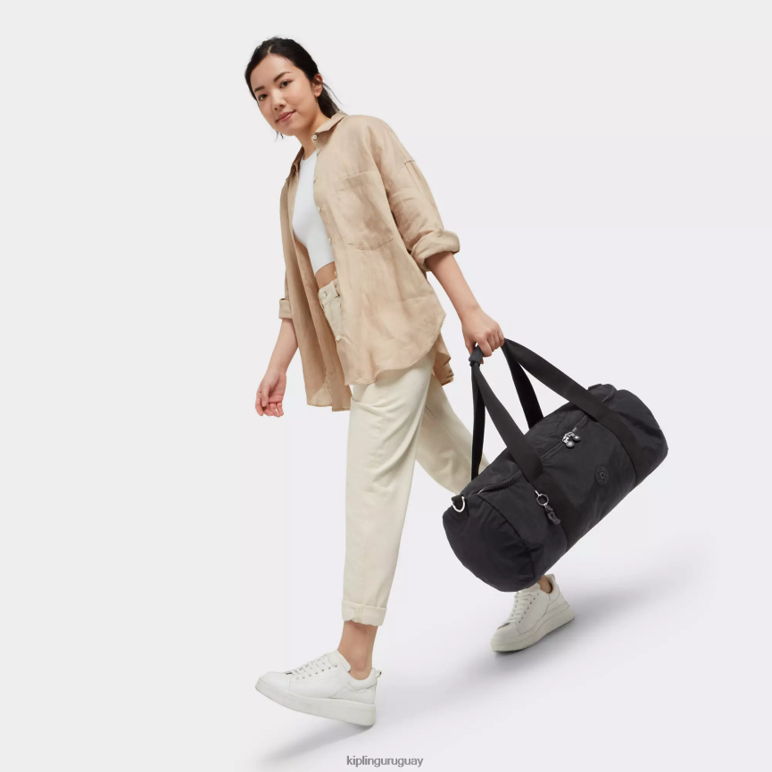 Kipling bolsa de viaje pequeña argus H44NB330 negro negro mujer Bolsas de viaje
