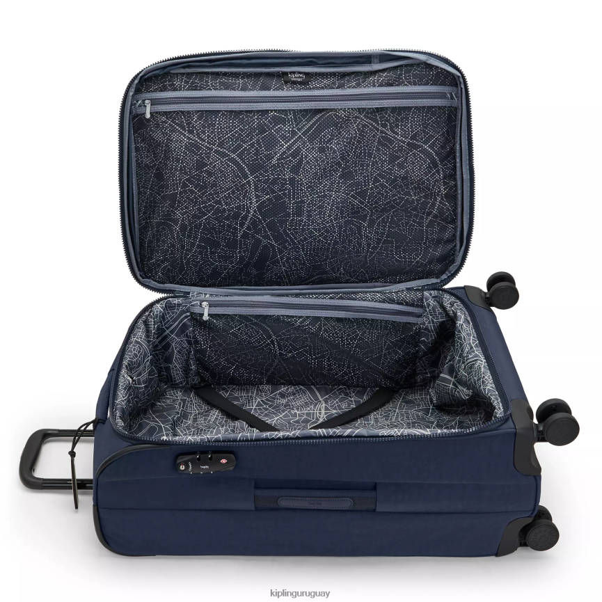 Kipling Equipaje rodante de 4 ruedas youri spin mediano H44NB522 azul azul mujer equipaje rodante