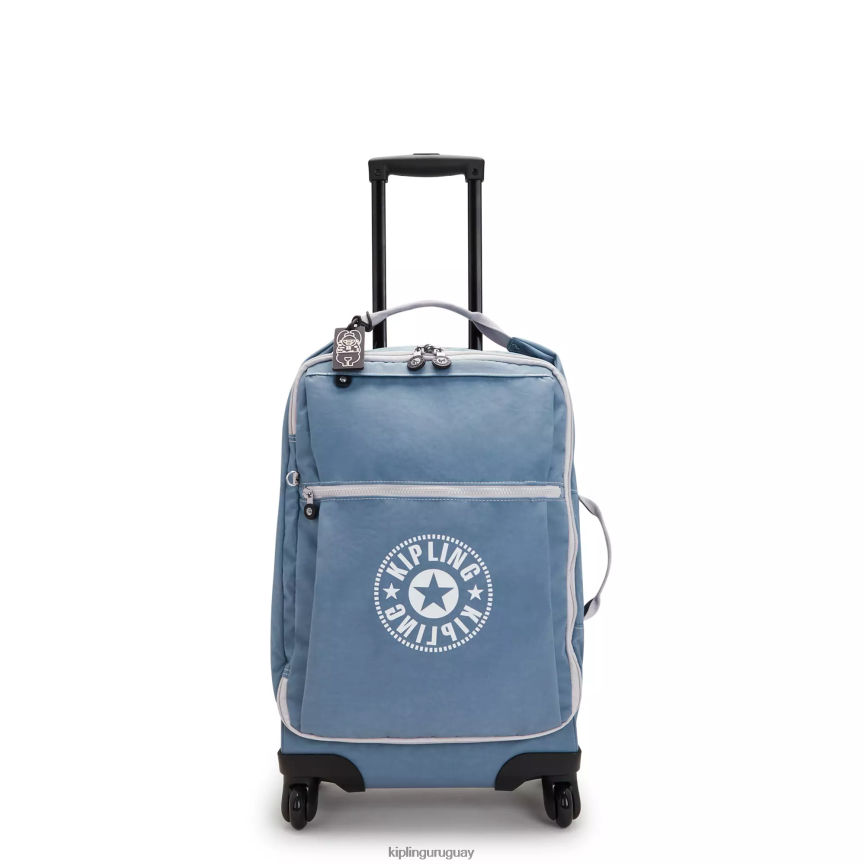 Kipling equipaje de mano pequeño con ruedas darcey H44NB510 cepillo azul c mujer equipaje rodante