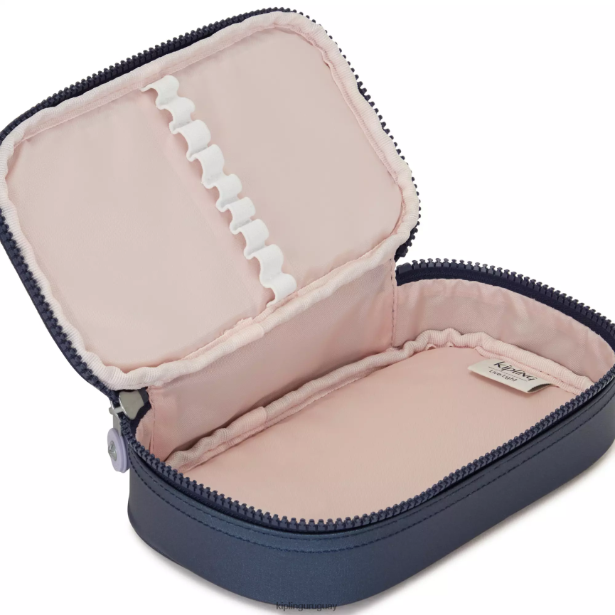 Kipling 50 boligrafos estuche metalico H44NB599 almirante azul mujer bolígrafos y estuches