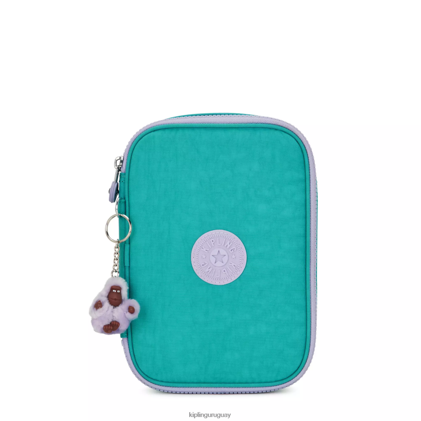 Kipling Estuche 100 bolígrafos H44NB568 surfista verde mujer bolígrafos y estuches