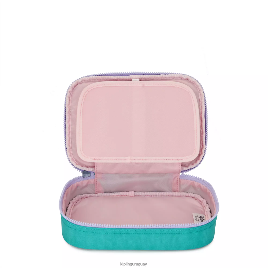 Kipling Estuche 100 bolígrafos H44NB568 surfista verde mujer bolígrafos y estuches