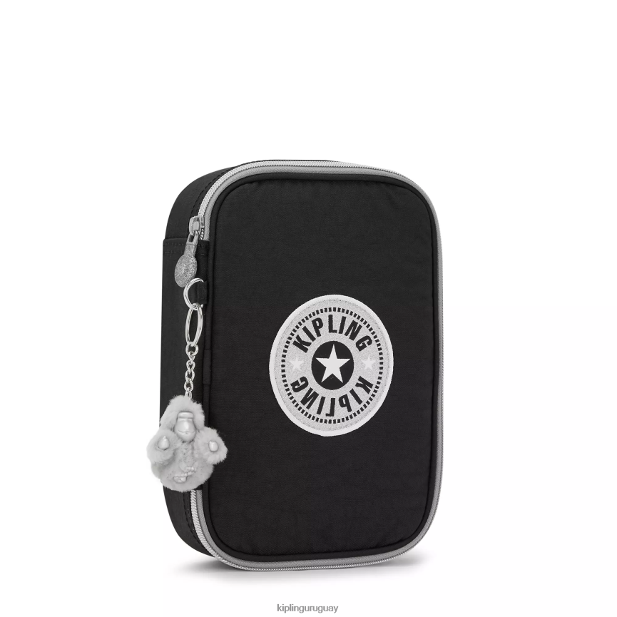 Kipling Estuche 100 bolígrafos H44NB625 verdadera diversión negra mujer bolígrafos y estuches