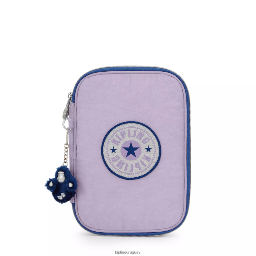 Kipling Estuche 100 bolígrafos H44NB628 diversión lila sin fin mujer bolígrafos y estuches
