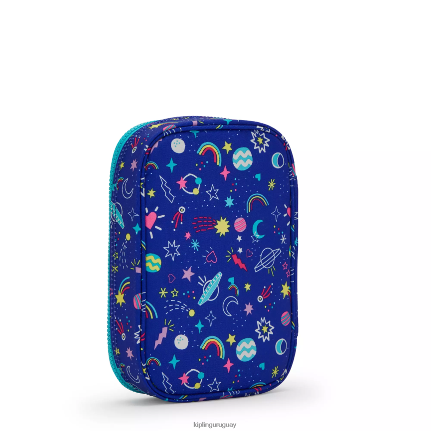 Kipling Estuche 100 bolígrafos estampado H44NB586 trucos de galaxias mujer bolígrafos y estuches