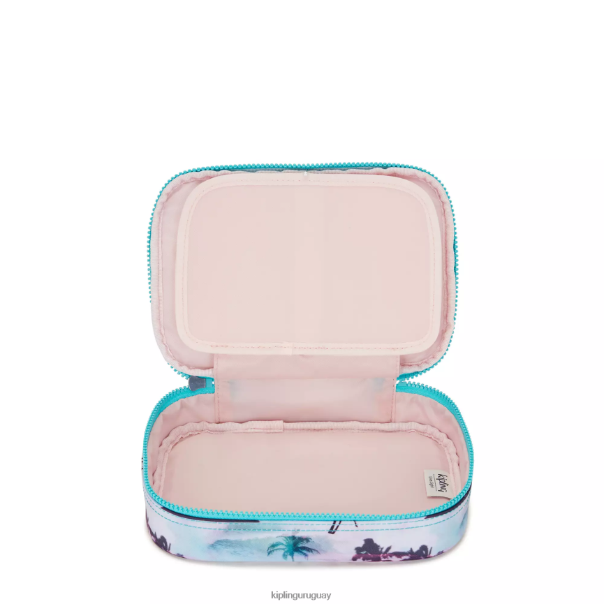 Kipling Estuche 100 bolígrafos estampado H44NB588 impresión de la palma de la sombra mujer bolígrafos y estuches