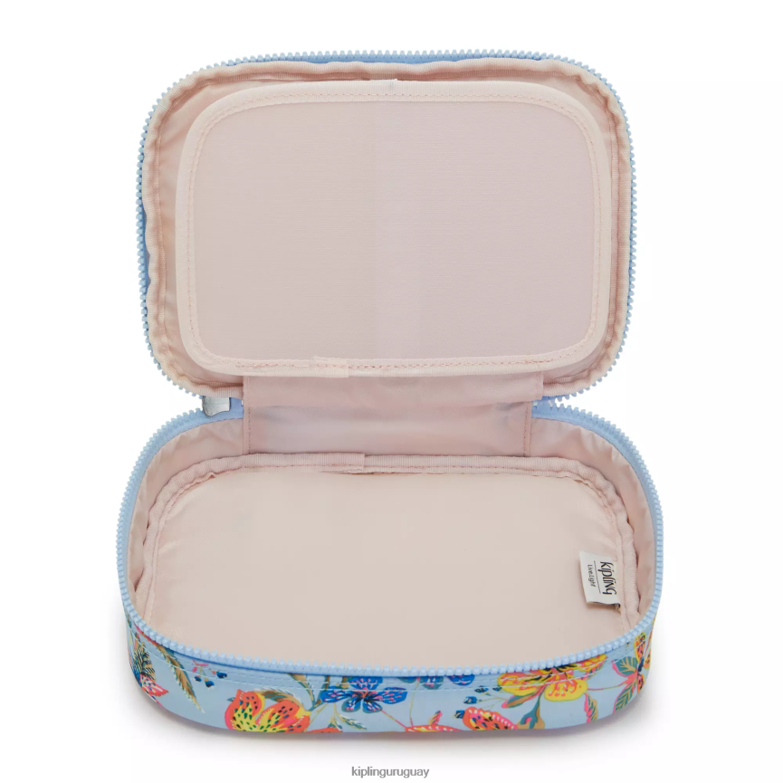 Kipling Estuche 100 bolígrafos estampado H44NB592 flores silvestres mujer bolígrafos y estuches