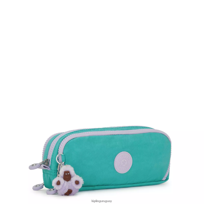 Kipling caja de lápices gitroy H44NB578 surfista verde mujer bolígrafos y estuches