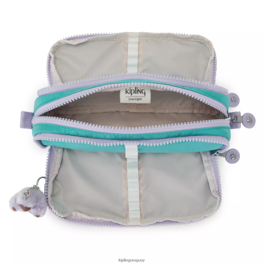 Kipling caja de lápices gitroy H44NB578 surfista verde mujer bolígrafos y estuches