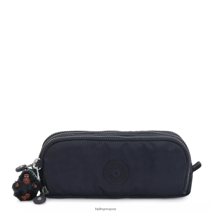 Kipling caja de lápices gitroy H44NB579 verdadero tono azul mujer bolígrafos y estuches