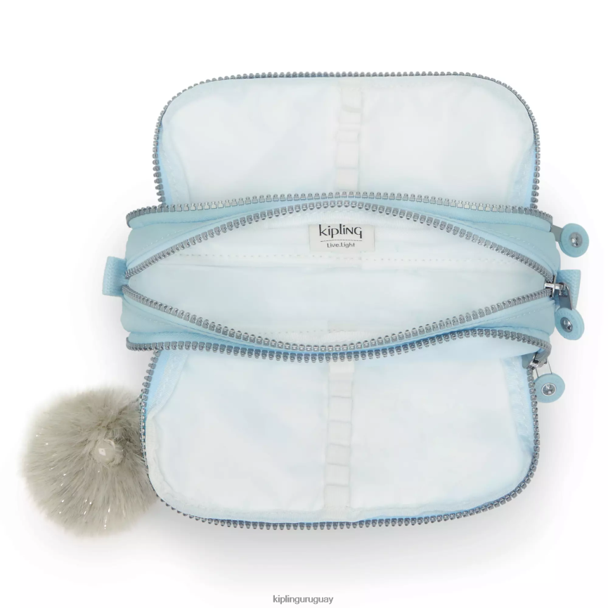 Kipling caja de lápices gitroy H44NB580 azul nupcial mujer bolígrafos y estuches