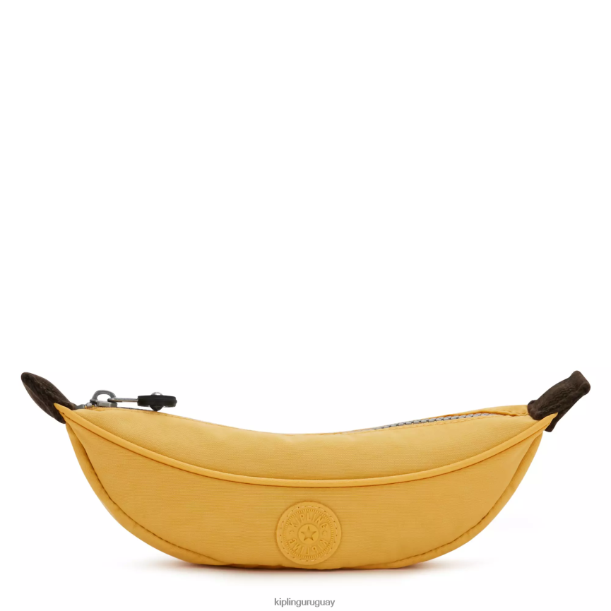 Kipling estuche de plátano H44NB615 amarillo mujer bolígrafos y estuches