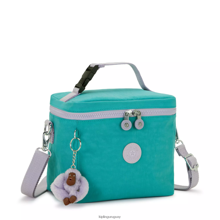 Kipling bolsa de almuerzo graham H44NB650 surfista verde mujer bolsas de almuerzo