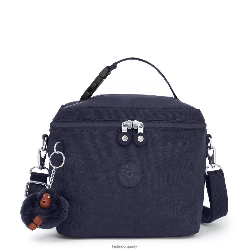 Kipling bolsa de almuerzo graham H44NB651 verdadero tono azul mujer bolsas de almuerzo