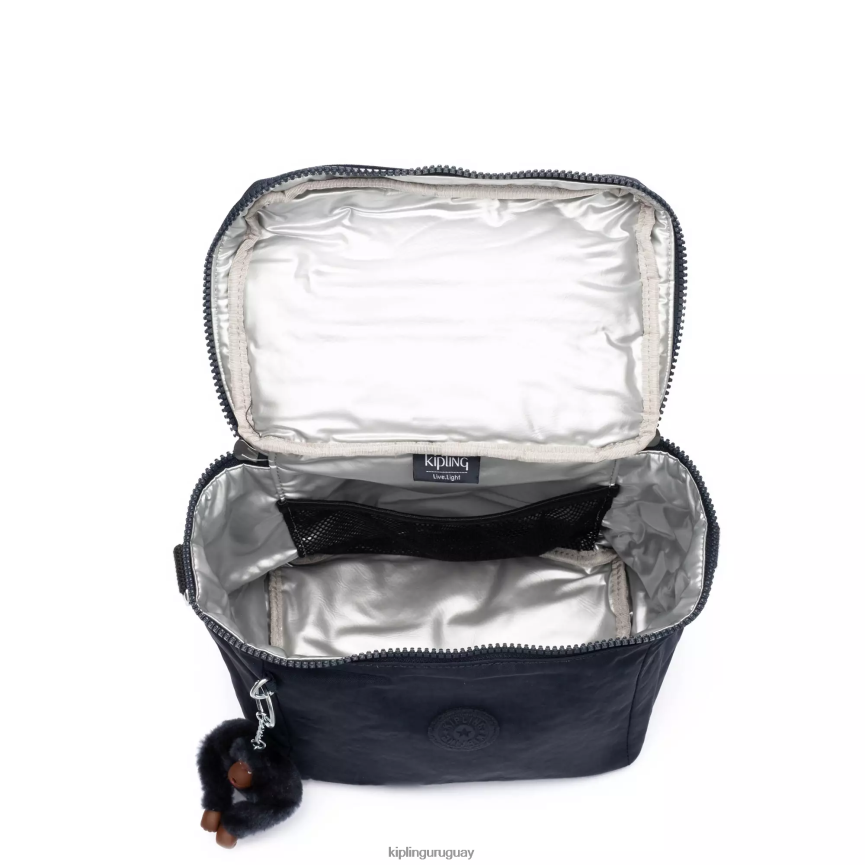 Kipling bolsa de almuerzo graham H44NB651 verdadero tono azul mujer bolsas de almuerzo