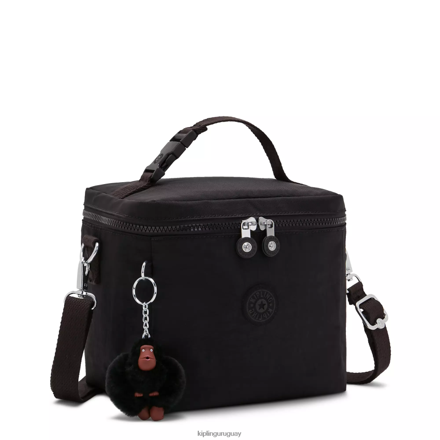 Kipling bolsa de almuerzo graham H44NB652 verdadero negro mujer bolsas de almuerzo