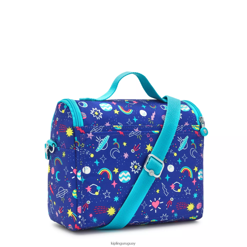 Kipling nueva bolsa de almuerzo con estampado de kichirou H44NB635 trucos de galaxias mujer bolsas de almuerzo