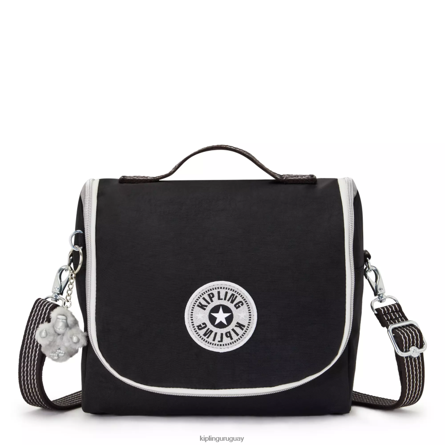 Kipling nueva bolsa de almuerzo kichirou H44NB645 verdadera diversión negra mujer bolsas de almuerzo