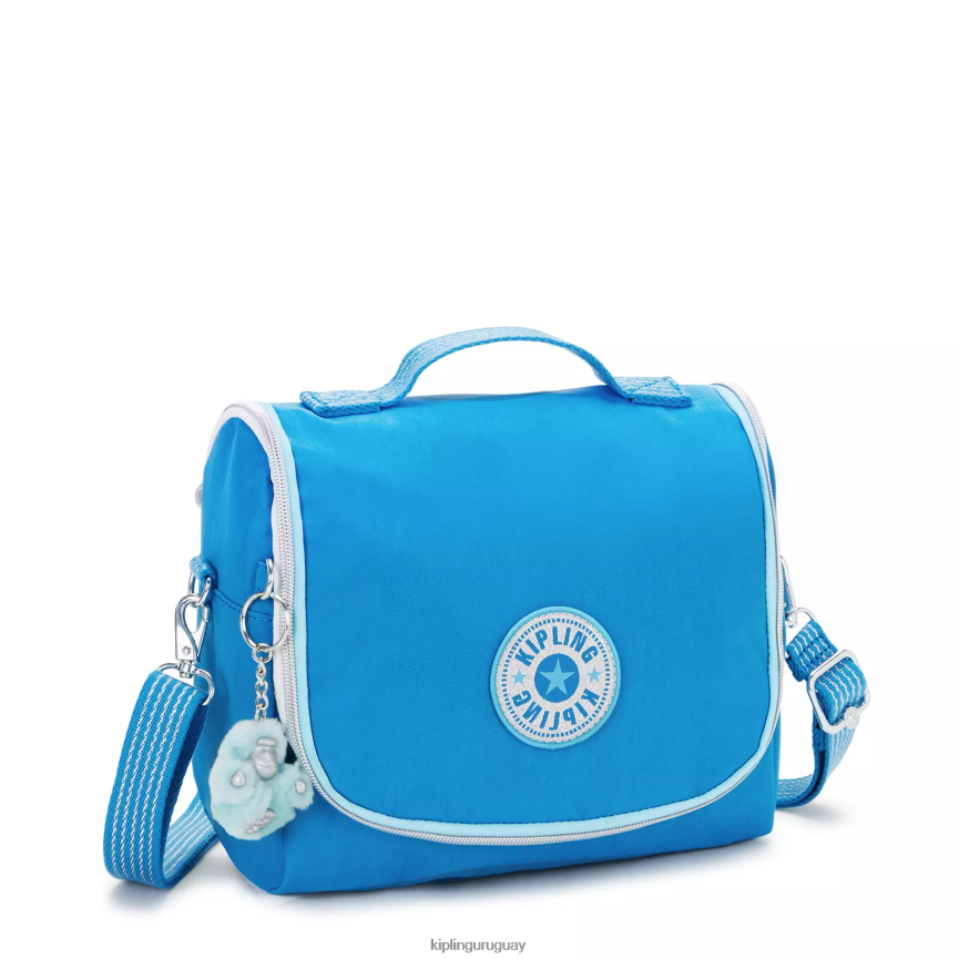 Kipling nueva bolsa de almuerzo kichirou H44NB647 ansiosa diversión azul mujer bolsas de almuerzo