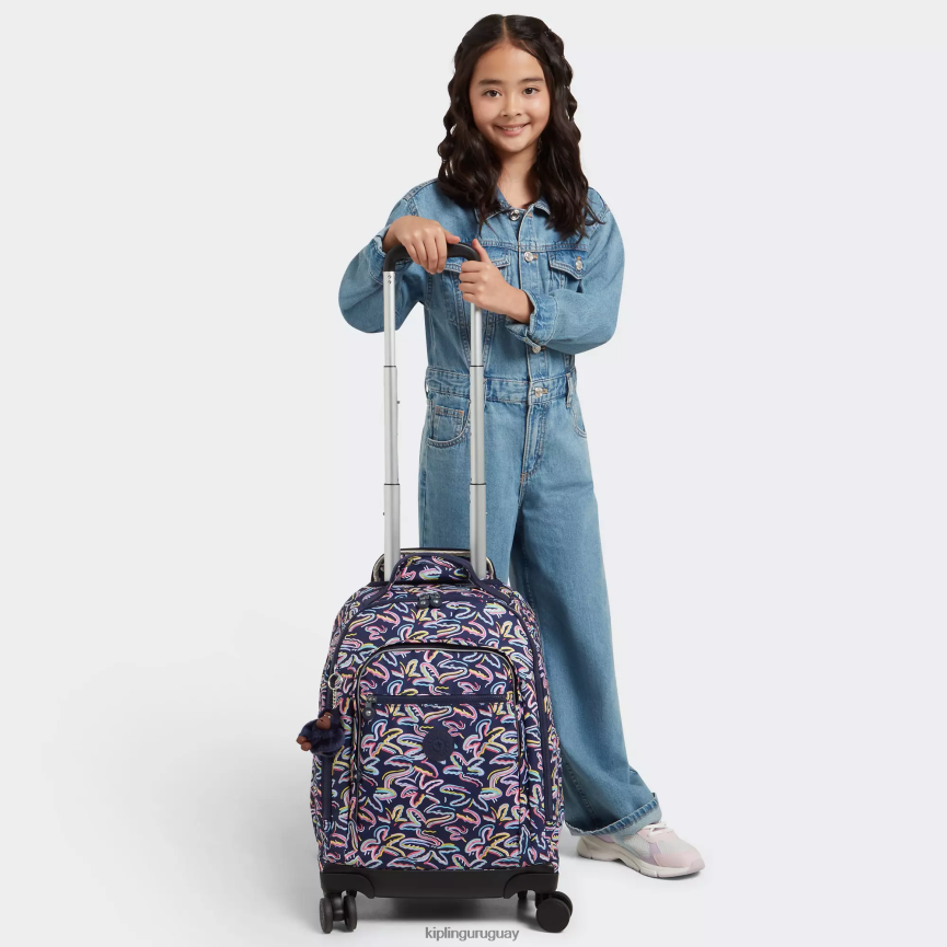 Kipling Mochila con ruedas New Zea para portátil de 15