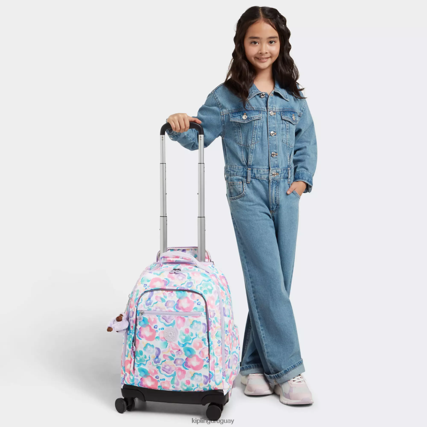 Kipling Mochila con ruedas New Zea para portátil de 15