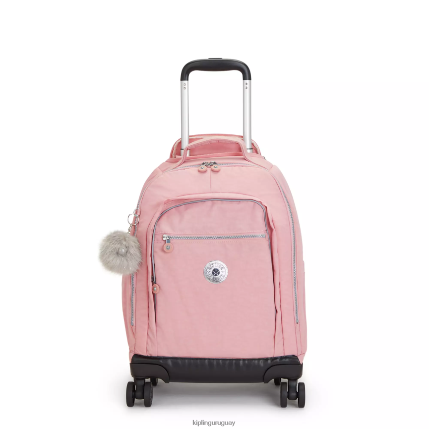 Kipling Mochila con ruedas para portátil New Zea de 15" H44NB482 rosa nupcial mujer mochilas con ruedas