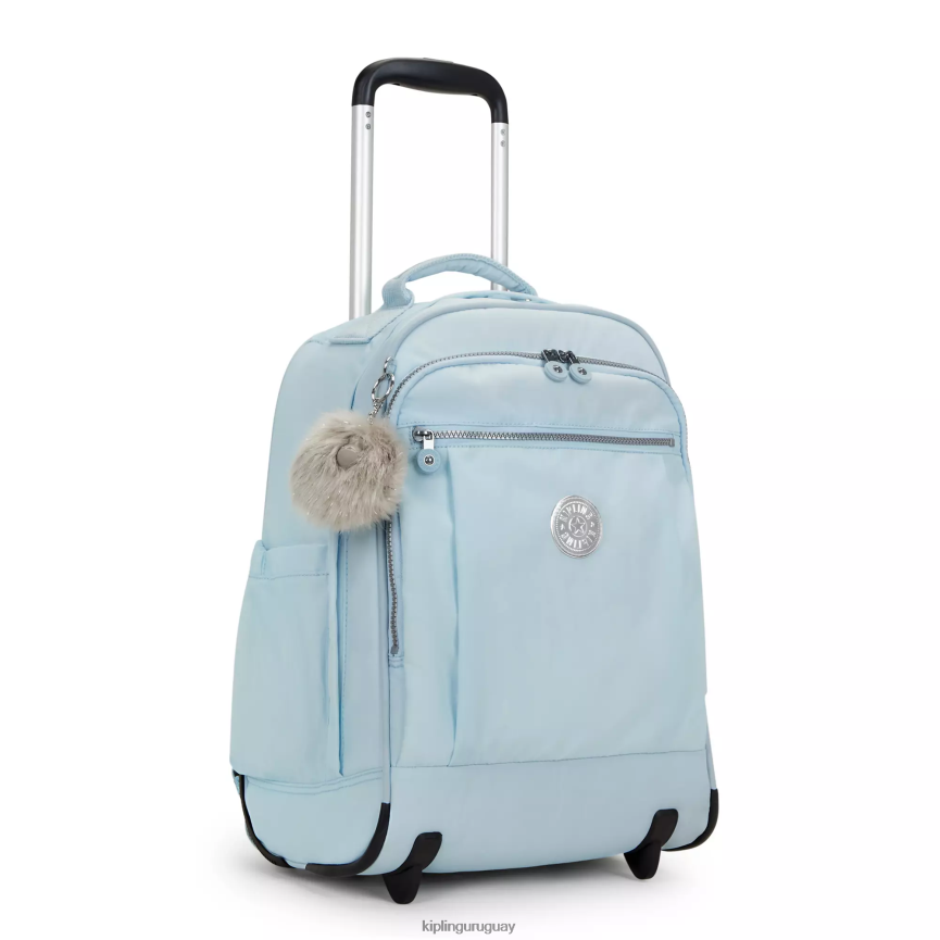 Kipling mirada mochila grande con ruedas H44NB494 azul nupcial mujer mochilas con ruedas