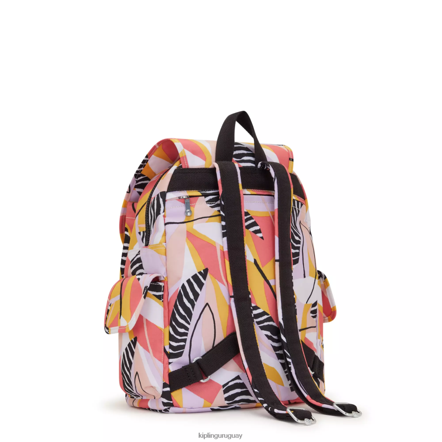 Kipling mochila con estampado city pack H44NB339 licencia abstracta mujer mochilas de moda