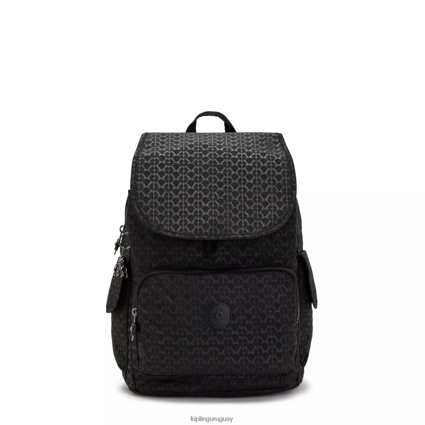 Kipling mochila con estampado city pack H44NB363 firma en relieve mujer mochilas de moda