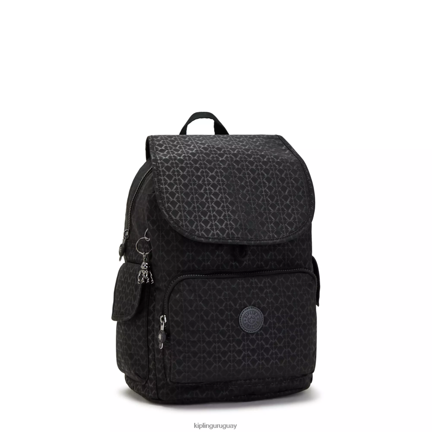 Kipling mochila con estampado city pack H44NB363 firma en relieve mujer mochilas de moda